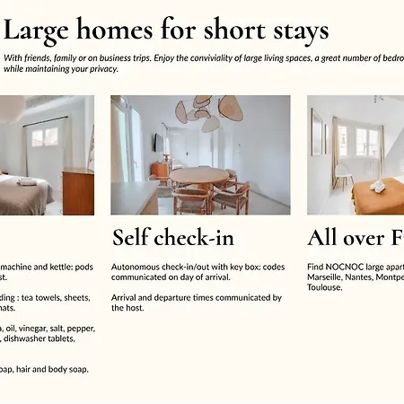 Nocnoc - Le Petit National Appartement