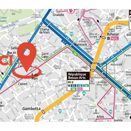 Apartment Nocnoc - Le Petit National Lille