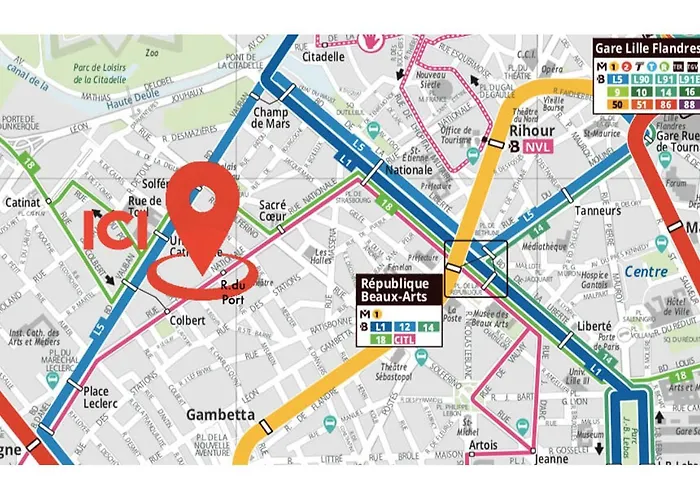 Appartement Nocnoc - Le Petit National Rijsel