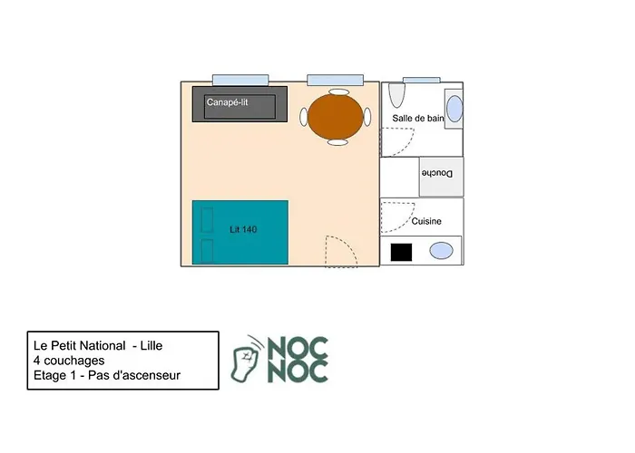 Appartement Nocnoc - Le Petit National